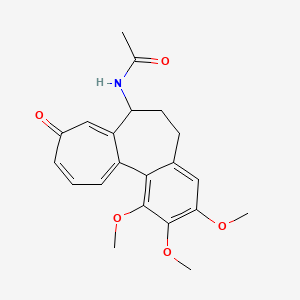 molecular formula C21H23NO5 B1197663 Colchicide CAS No. 518-15-0