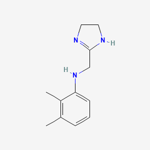 1H-Imidazole-2-methanamine, N-(2,3-dimethylphenyl)-4,5-dihydro-