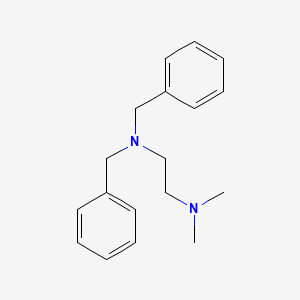 molecular formula C18H24N2 B1197675 N,N-Dimethyl-N',N'-dibenzylethylenediamine CAS No. 68156-59-2
