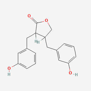 molecular formula C18H18O4 B1197676 Enterolactone CAS No. 76543-15-2