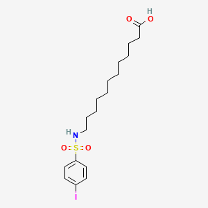 N-12-(4-Iodophenylsulfonamide)dodecanoic acid