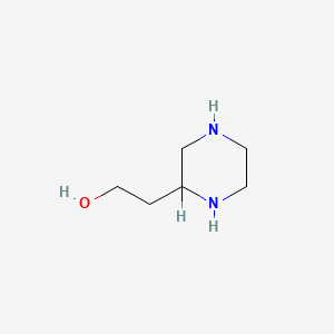 molecular formula C6H14N2O B1197714 2-Piperazineethanol CAS No. 25154-38-5
