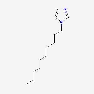 molecular formula C13H24N2 B1197716 1-Decyl-1H-imidazole CAS No. 33529-02-1