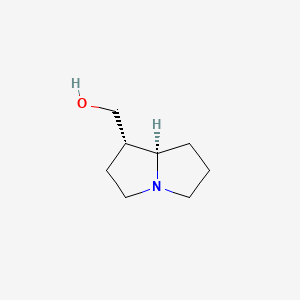 molecular formula C8H15NO B1197717 金雀花碱 CAS No. 3348-73-0