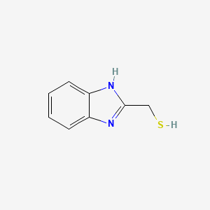 B1197718 1H-Benzimidazol-2-ylmethanethiol CAS No. 4344-85-8