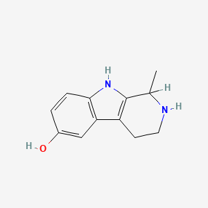 molecular formula C12H14N2O B1197721 6-Hydroxytetrahydroharman CAS No. 3000-36-0