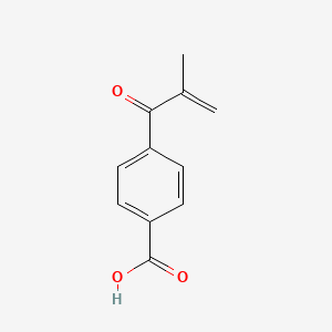 molecular formula C11H10O3 B1197722 4-Methacryloxybenzoic acid CAS No. 10324-17-1