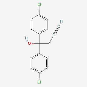 Benzenemethanol, 4-chloro-alpha-(4-chlorophenyl)-alpha-2-propynyl-