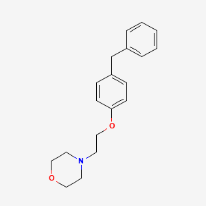 4-Benzylphenoxy-N-ethylmorpholine