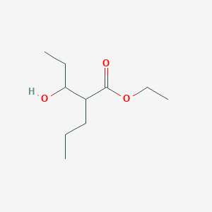 Ethyl 3-hydroxy-2-propylpentanoate