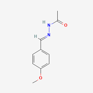 molecular formula C10H12N2O2 B11977451 N'-(4-Methoxybenzylidene)acetohydrazide CAS No. 59670-27-8