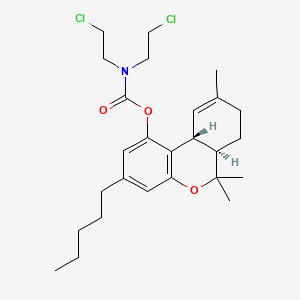 delta-9-Tetrahydrocannabinol dichloroethyl carbamoyl ester