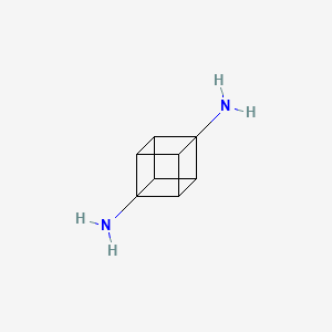 molecular formula C8H10N2 B1197749 cubane-1,4-diamine CAS No. 87830-29-3
