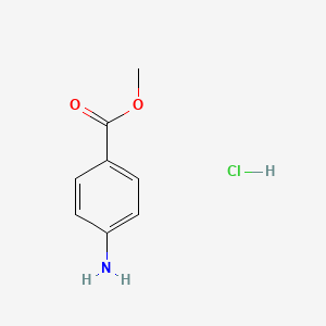 molecular formula C8H10ClNO2 B1197764 Methyl 4-aminobenzoate hydrochloride CAS No. 63450-84-0