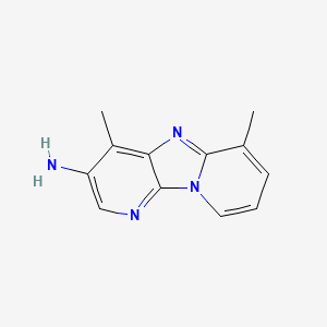 3-Amino-4,6-dimethyldipyrido[1,2-A:3',2'-D]imidazole
