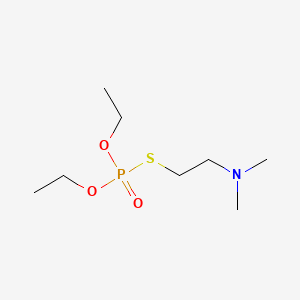 O,O-diethyl S-(2-dimethylaminoethyl) phosphorothioate