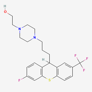 molecular formula C23H26F4N2OS B1197775 Teflutixol CAS No. 55837-23-5
