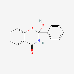 2-hydroxy-2-phenyl-3H-1,3-benzoxazin-4-one
