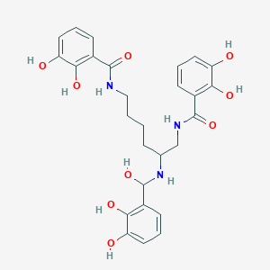 molecular formula C27H31N3O9 B1197790 Myxochlin C 