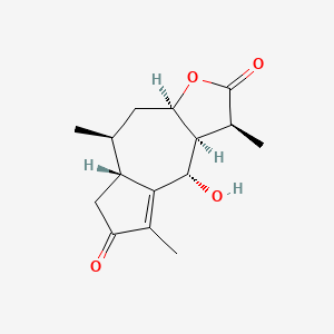 molecular formula C15H20O4 B1197793 Geigerin 