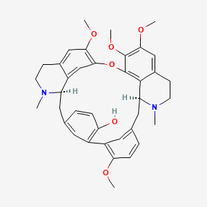 molecular formula C38H42N2O6 B1197794 Rodiasine CAS No. 6391-64-6