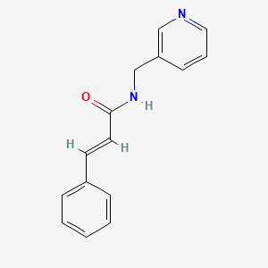 molecular formula C15H14N2O B11977948 N-(pyridin-3-ylmethyl)cinnamamide 