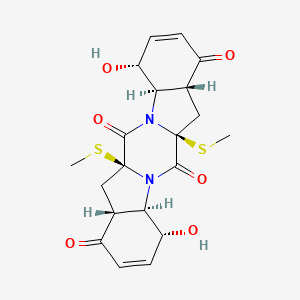 molecular formula C20H22N2O6S2 B1197797 Exserohilone 