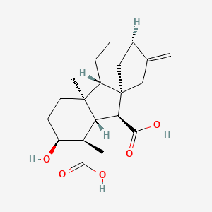 molecular formula C20H28O5 B1197801 Gibberellin A14 CAS No. 4955-22-0