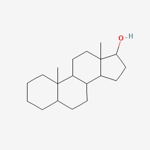 molecular formula C19H32O B1197805 Androstan-17-ol 