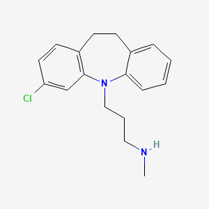 molecular formula C18H21ClN2 B1197806 Norclomipramine CAS No. 303-48-0