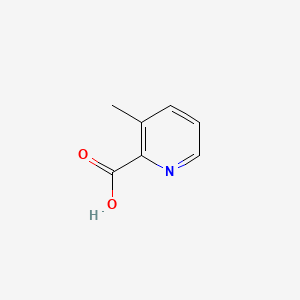 molecular formula C7H7NO2 B1197813 3-Methylpicolinic acid CAS No. 4021-07-2