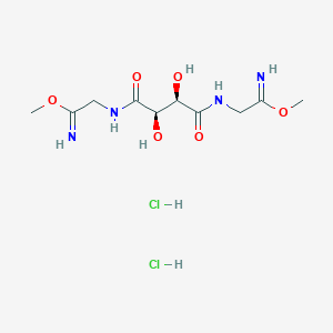 N,N'-Bis(carboximidomethyl)tartaramide dimethyl ester