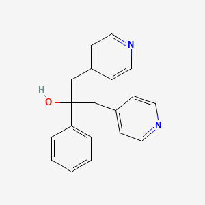 2-Phenyl-1,3-di(4-pyridyl)-2-propanol