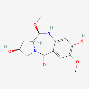 molecular formula C14H18N2O5 B1197842 Chicamycin A CAS No. 89675-37-6