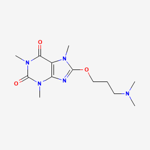 molecular formula C13H21N5O3 B1197850 Proksifein CAS No. 80539-94-2