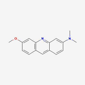 molecular formula C16H16N2O B1197859 3-Dimethylamino-6-methoxyacridine CAS No. 84746-04-3
