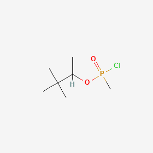molecular formula C7H16ClO2P B1197869 Chlorosoman CAS No. 7040-57-5