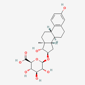 molecular formula C24H32O9 B1197880 16-Glucuronide-estriol CAS No. 1852-50-2