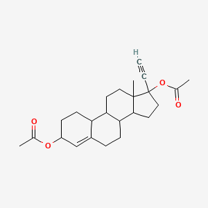 molecular formula C24H32O4 B1197885 ETHYNODIOL DIACETATE 