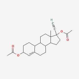 19-Norpregn-4-en-20-yne-3,17-diol, diacetate, (3beta,17alpha)-