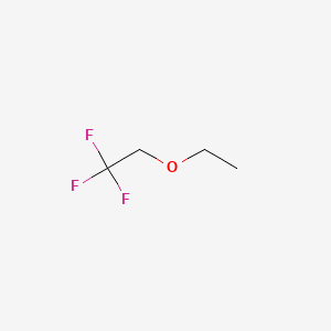 molecular formula C4H7F3O B1197891 2,2,2-Trifluoroethyl ethyl ether CAS No. 461-24-5