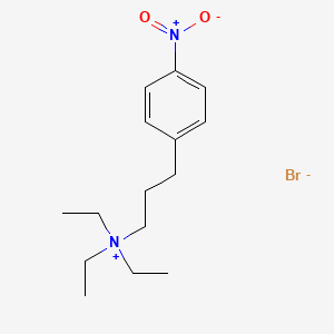 N,N,N-Triethyl-4-nitrobenzenepropanaminium
