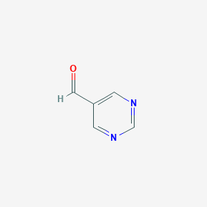 molecular formula C5H4N2O B119791 Pyrimidine-5-carbaldehyde CAS No. 10070-92-5