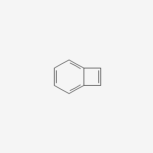 molecular formula C8H6 B1197913 Bicyclo[4.2.0]octa-1,3,5,7-tetraene CAS No. 4026-23-7