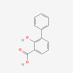 molecular formula C13H10O3 B1197919 3-Phenylsalicylic acid CAS No. 304-06-3