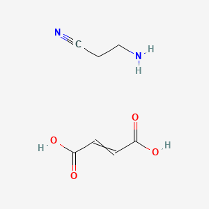 3-Aminopropanenitrile;but-2-enedioic acid