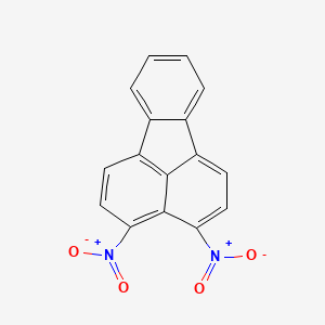 molecular formula C16H8N2O4 B1197933 3,4-Dinitrofluoranthene CAS No. 55691-69-5