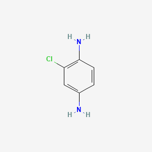 molecular formula C6H7ClN2 B1197945 2-Chloro-1,4-diaminobenzene CAS No. 615-66-7
