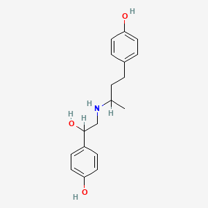 molecular formula C18H23NO3 B1197949 莱克多巴胺 CAS No. 97825-25-7