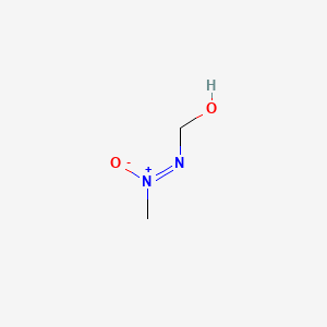 molecular formula C2H6N2O2 B1197960 Methylazoxymethanol CAS No. 590-96-5
